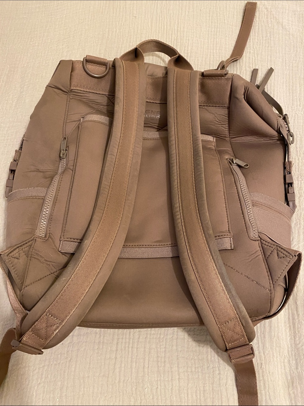 DAGNE DOVER Mauve Backpack - Soft Rose Taupe - Picture 7 of 8